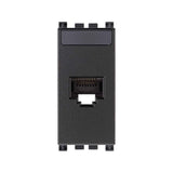TOMA RJ45 NETSAFE CAT.6 UTP 1 MOD. GRIS ARKE VIMAR
