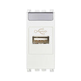 TOMA CON CONECTOR USB 1 MOD. BLANCO ARKE VIMAR