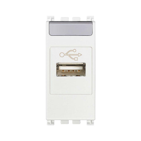 TOMA CON CONECTOR USB 1 MOD. BLANCO ARKE VIMAR