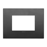 PLACA CLASSIC 3 MOD. METAL GRAFITO MATE ARKE VIMAR