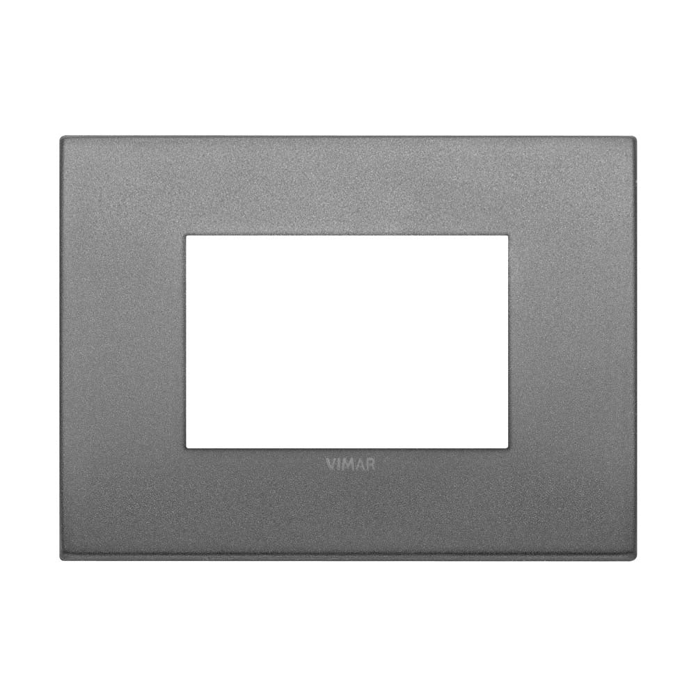 PLACA CLASSIC 3 MOD. METAL PIZARRA MATE ARKE VIMAR