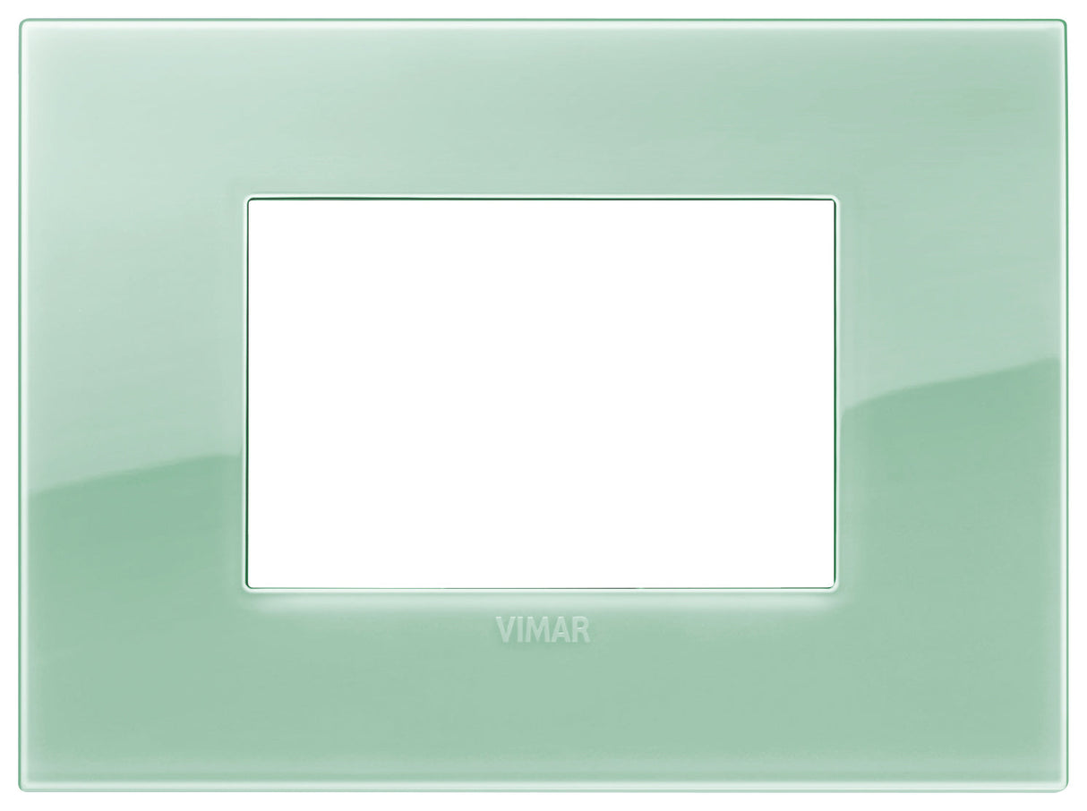 PLACA CLASSIC 3 MOD. TECNOPOLIMERO REFLEX VERDE SALVIA ARKE VIMAR