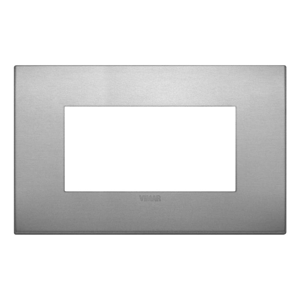 Vimar 16744.15 - Idea - Placa Clásica De Tecnopolímero De 4 Plazas En