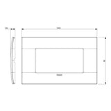 PLACA CLASSIC 4M ALUMINIO LAVA ARKE