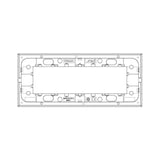 PLACA CLASSIC 7M ALUMINIO LAVA ARKE