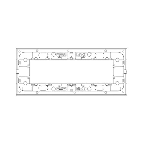 PLACA CLASSIC 7M ALUMINIO LAVA ARKE