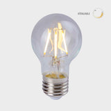 FOCO LED TECNOLITE DE FILAMENTO 4.5W LUZ SUAVE CÁLIDA BASE E27