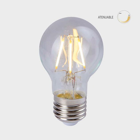 FOCO LED TECNOLITE DE FILAMENTO 4.5W LUZ SUAVE CÁLIDA BASE E27