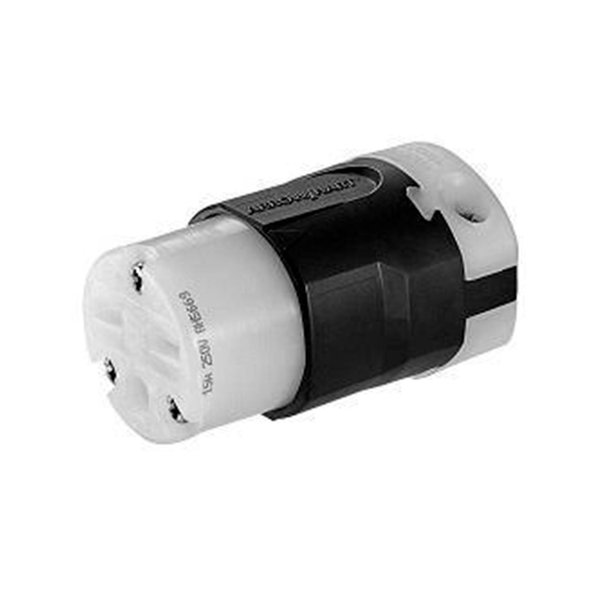 RECEPTACULO COLGANTE 15A./250V. NYLON/LEXAN AH5669 ARROW HART *** OFRECER 05669-00C O 615-CR O HBL5669C ***