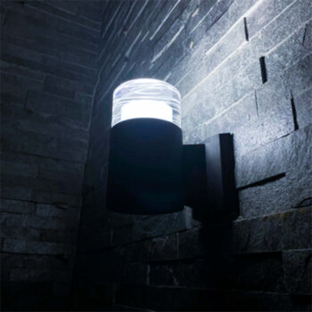 ARBOTANTE LED 5W ALUMINIO ACRILICO NEGRO