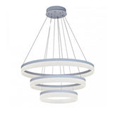 LUM CANDIL TRIPLE LED 33W CROMO *** HA. LUMI ***