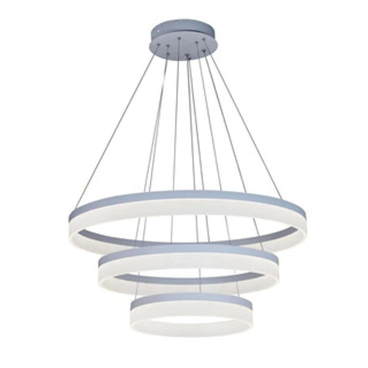 LUM CANDIL TRIPLE LED 33W CROMO *** HA. LUMI ***