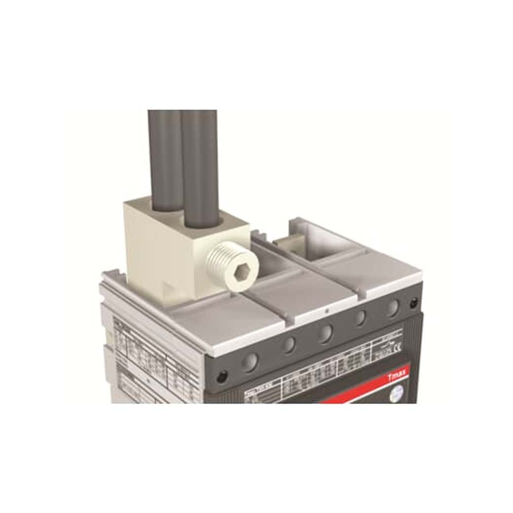 JGO TERMINALES BIMETALICAS P/CABLE 10-350MCM P/INT. T4 - 320A (6 PZAS) ABB 1SDA054986R1