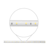 TIRA EXTRAPLANA LED 2835  60LEDS ROLLO 50M BLANCO CALIDO ATENUABLE 120 ENCAPSULADA NONWIRE CRI80 127V IP65 ILUMILEDS ***REQUIERE FUENTE TIPO CP O FP***