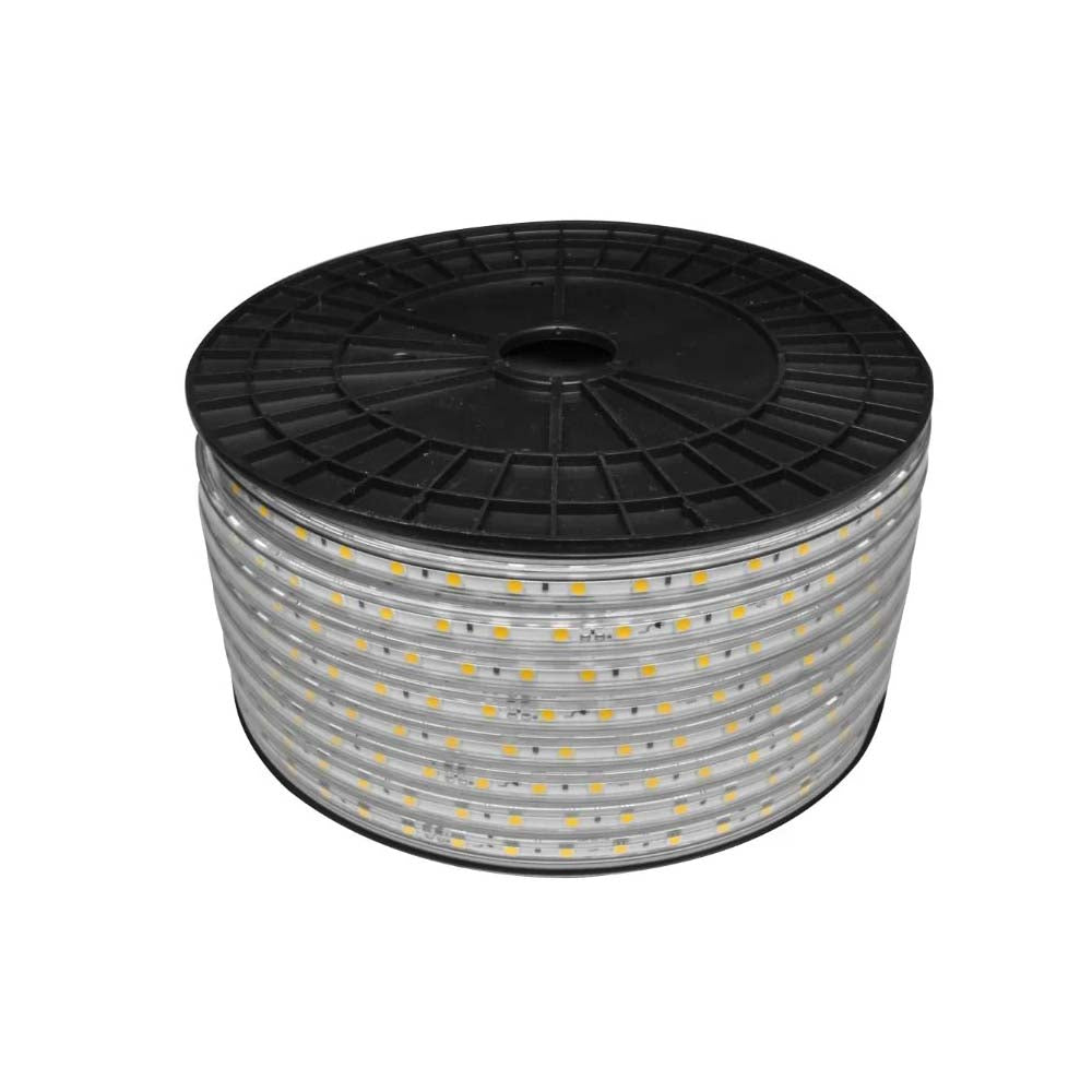 TIRA EXTRAPLANA LED 5050  60LEDS ROLLO 50M BLANCO NEUTRO ATENUABLE 120 ENCAPSULADA NONWIRE CRI80 127V IP65 ILUMILEDS***HAE2025***