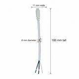 CONECTOR DE ALIMENTACION PARA FAMILIA SLIM INTERCONECTABLE ADLFCLEDCAB