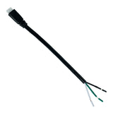 CONECTOR DE ALIMENTACION NEGRO