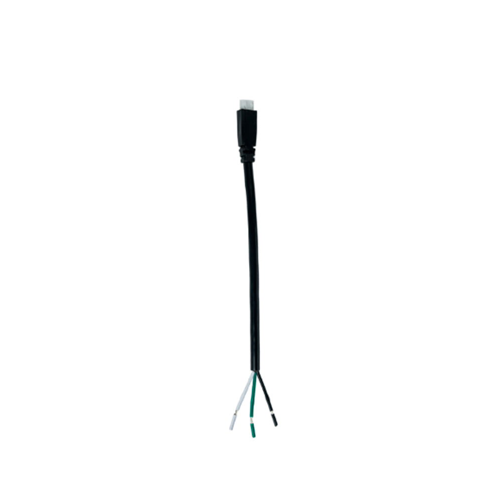CONECTOR DE ALIMENTACION NEGRO