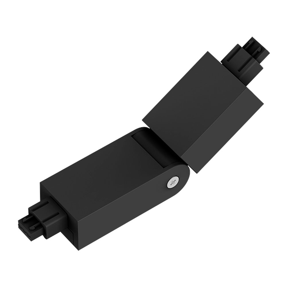CONECTOR FLEXIBLE HORIZONTAL 90 NEGRO