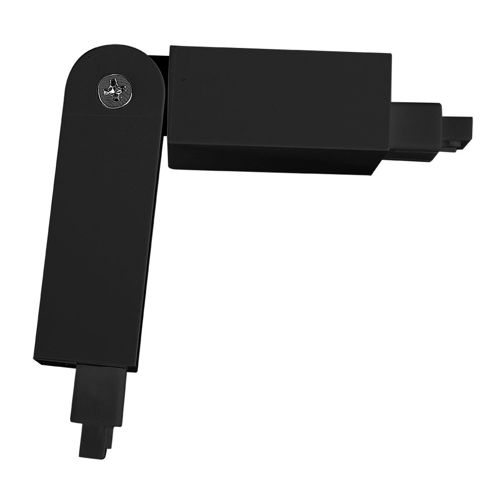 CONECTOR FLEXIBLE HORIZONTAL 90 NEGRO