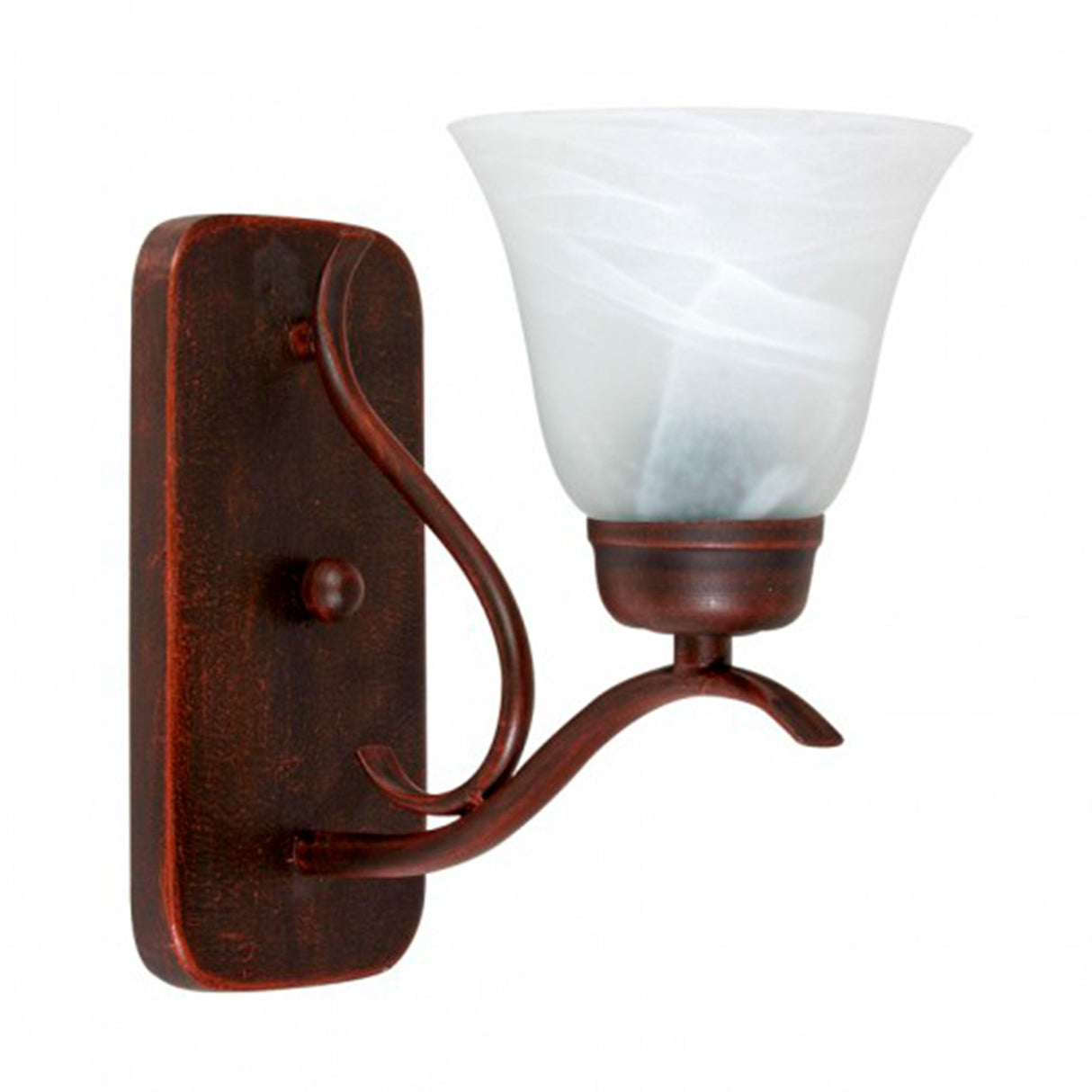 ARBOTANTE FORJA 1 LUZ SERIE K 60W MAX E27 OXIDO