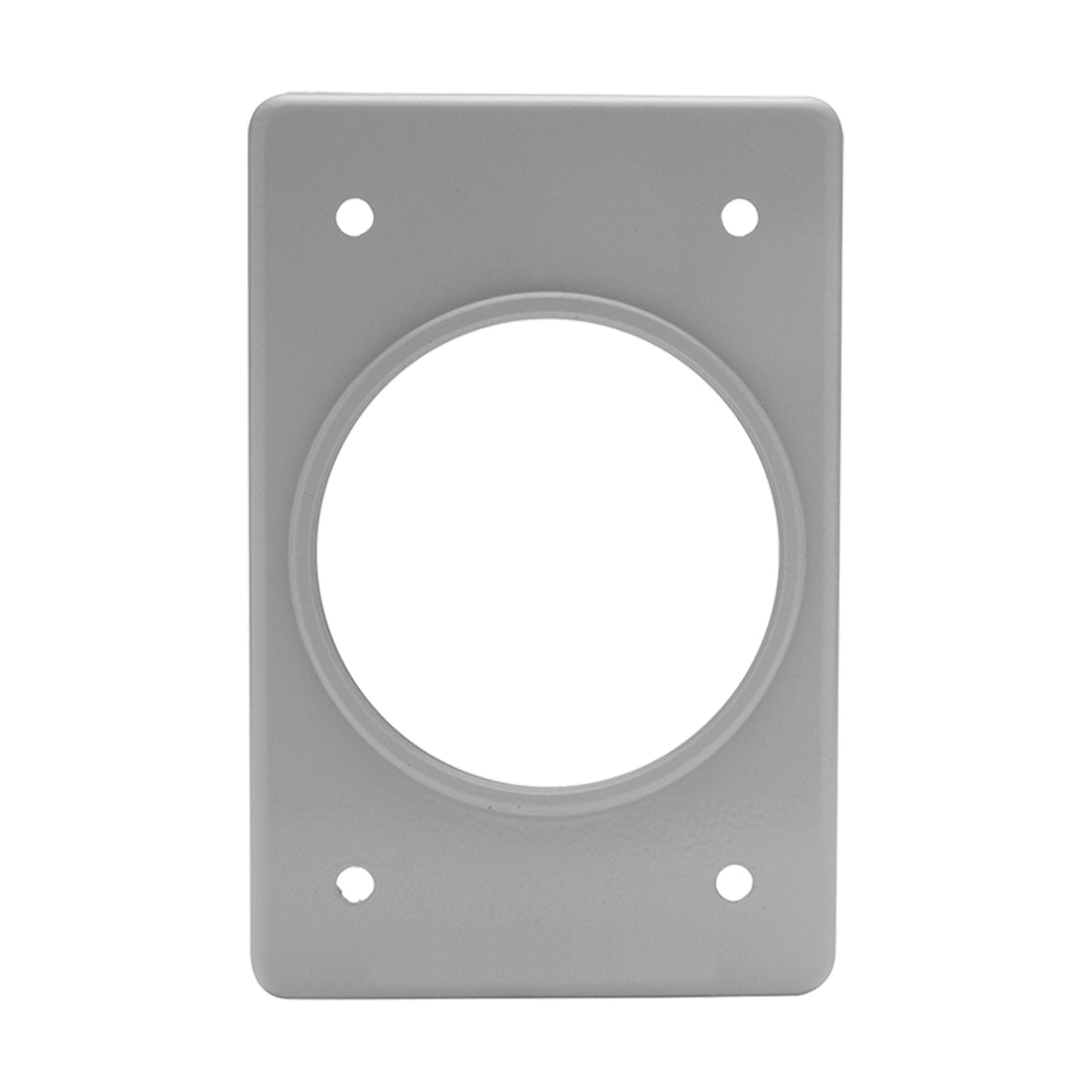 PLACA P/RECEPTACULO SENCILLO DE 35MM ALUMINIO USO INDUSTRIAL *** OFRECER R1K34 ***