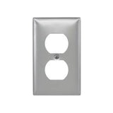 PLACA P/RECEPTACULO DUPLEX ALUMINIO USO RUDO *** OFRECER R1K37 ***