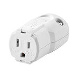 CONECTOR GRADO HOSPITAL 15A 125V 2P3W STR QUICKGRIP BCO