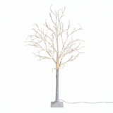 ARBOL DE 1.5M CON NIEVE CALIDO *** EXHIBIDO ***