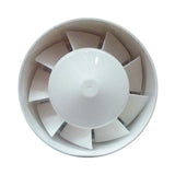EXTRACTOR ASPER 4 80 M3/H BLANCO ABS MASTERFAN