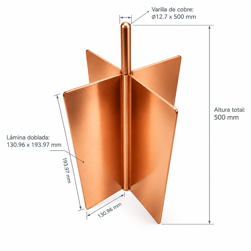 REHILETE P/TIERRA DE COBRE AME043E