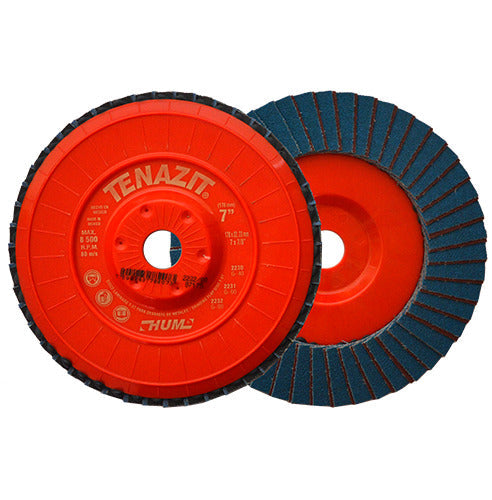 DISCO LAMINADO HUM GRANO 40 TZHUM-40 7X7/8 178X22.2 MCA AUSTROMEX