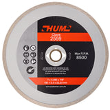 DISCO DE DIAMANTE RIN CONTINUO HUM 7X0.090X7/8 180X2.3X22.23 MCA AUSTROMEX