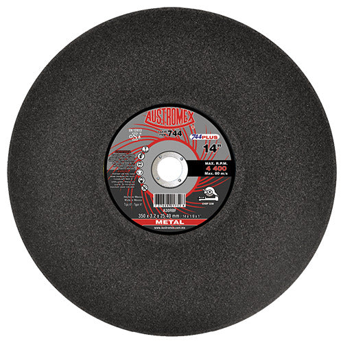DISCO PARA CORTE DE METAL (SOLIDOS) A30RBF-HUM 14X1/8X1350X3.2X25.40 MCA AUSTROMEX