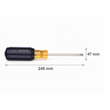 DESARMADOR ACOJINADO GABINETE 3/10"X6" TULMEX