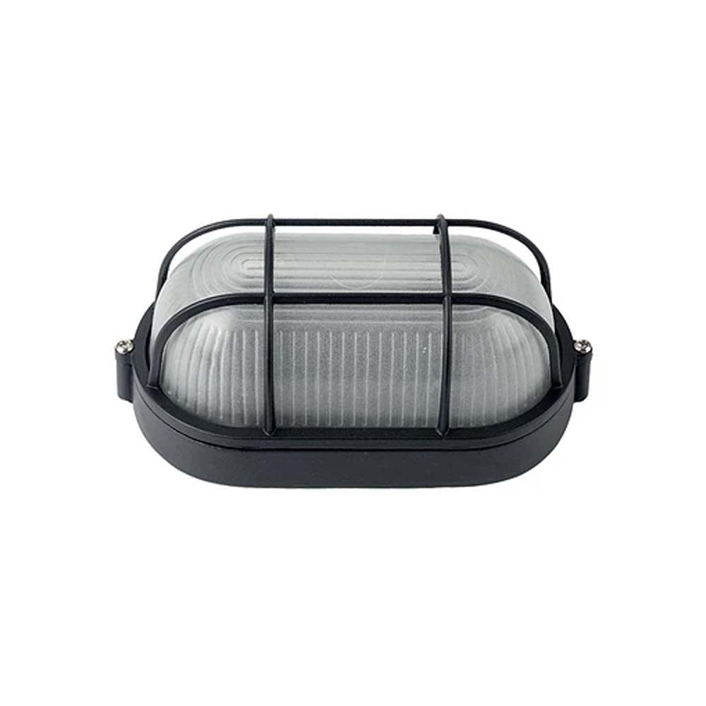 NAUTICA CON GUARDA OVALADA 60W E27 NO INCLUYE FOCO COLOR NEGRO MCA TECNOLED