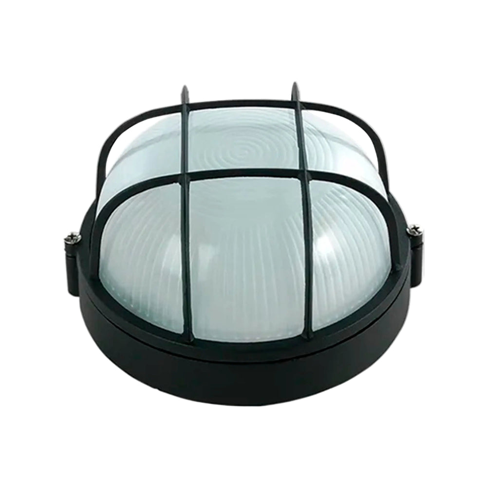 NAUTICA CON GUARDA REDONDA 60W E27 NO INCLUYE FOCO COLOR NEGRO MCA. TECNOLED