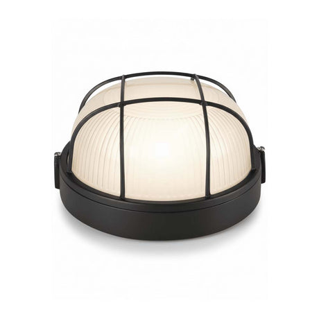 NAUTICA CON GUARDA REDONDA 60W E27 NO INCLUYE FOCO COLOR NEGRO MCA. TECNOLED