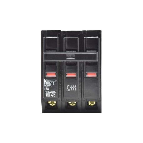 ITM 3X15A 120/240V 10KA ENCHUFABLE BTPLUG BTICINO BTN3/15 *** OFRECER QO315 ***