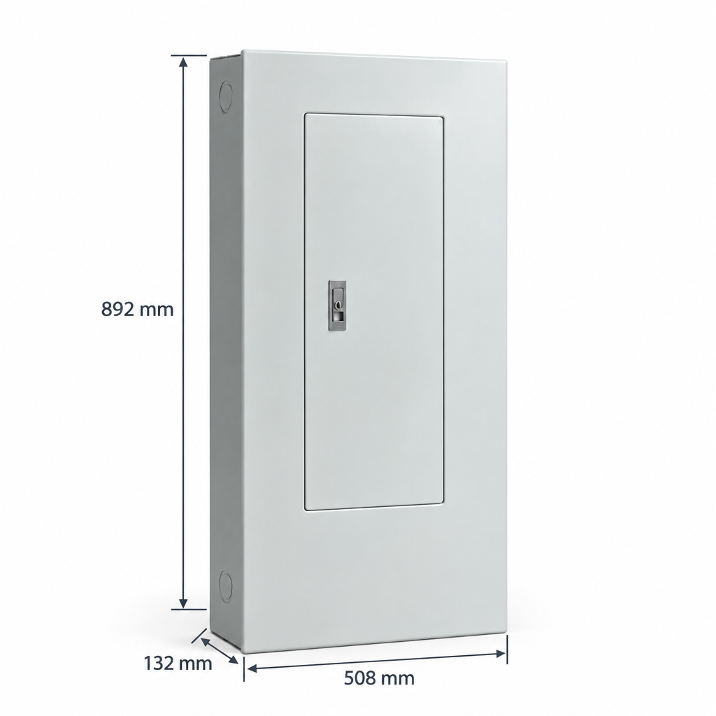 TABLERO ENSAMBLADO 24P. ZAPATAS PRINC. 160A 240/120V 3F-4H 10KA SOBREPONER *** OFRECER SN318L150S/F O NQ184L100S ***