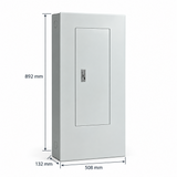 TABLERO ENSAMBLADO 24P. ZAPATAS PRINC. 160A 240/120V 3F-4H 10KA SOBREPONER *** OFRECER SN318L150S/F O NQ184L100S ***