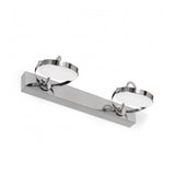 ARBOTANTE 2 LUCES PLATO CROMADO