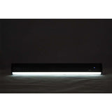 LUMINARIA DE ARMARIO NEGRA CON SENSOR DE MOVIMIENTO RECARGABLE ALIMENTACION DE 5V BATERIA INTERNA 2H  6500K *** HAE ***