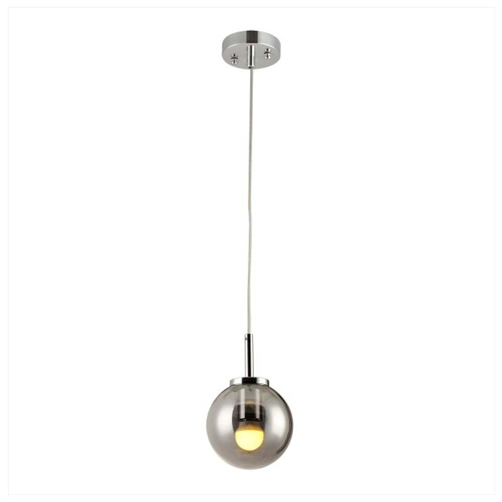 LAMPARA PARA  TECHO  CRISTAL HUMO  40W 127V E27  CALUX ***HAE2025***