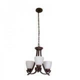 CANDIL 3 LUCES E27 3X60W MAX CAFE OBSCURO ***HAE2025***