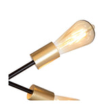 LUMINARIA PARA TECHO 8L E27 (NO INCLUIDOS) 320W IP20 ORO