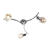 LAMPARA COLGANTE INLITE COLOR BRONCE CEPILLADO DE 3 LUCES LUMIMEXICO