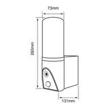 CAMARA MONITOREO EXTERIOR CON LAMP 20W 100-240V SOBREPONER 3000K EYESHOT