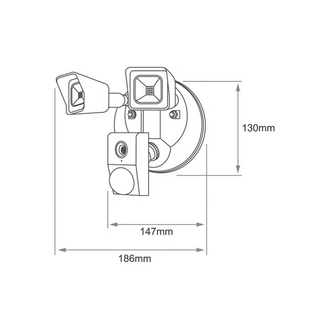 CAMARA 25W 100-240V (WIFI) 2300LM NGO