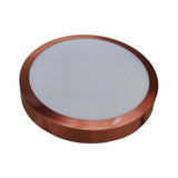 LUMINARIO REDONDO 12W 6500K COLOR COBRE MCA GOOD WILL